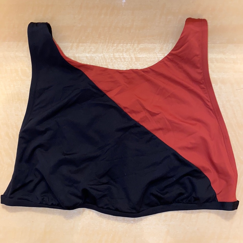 Sunn Lab Swim High Neck Bikini Top Size M